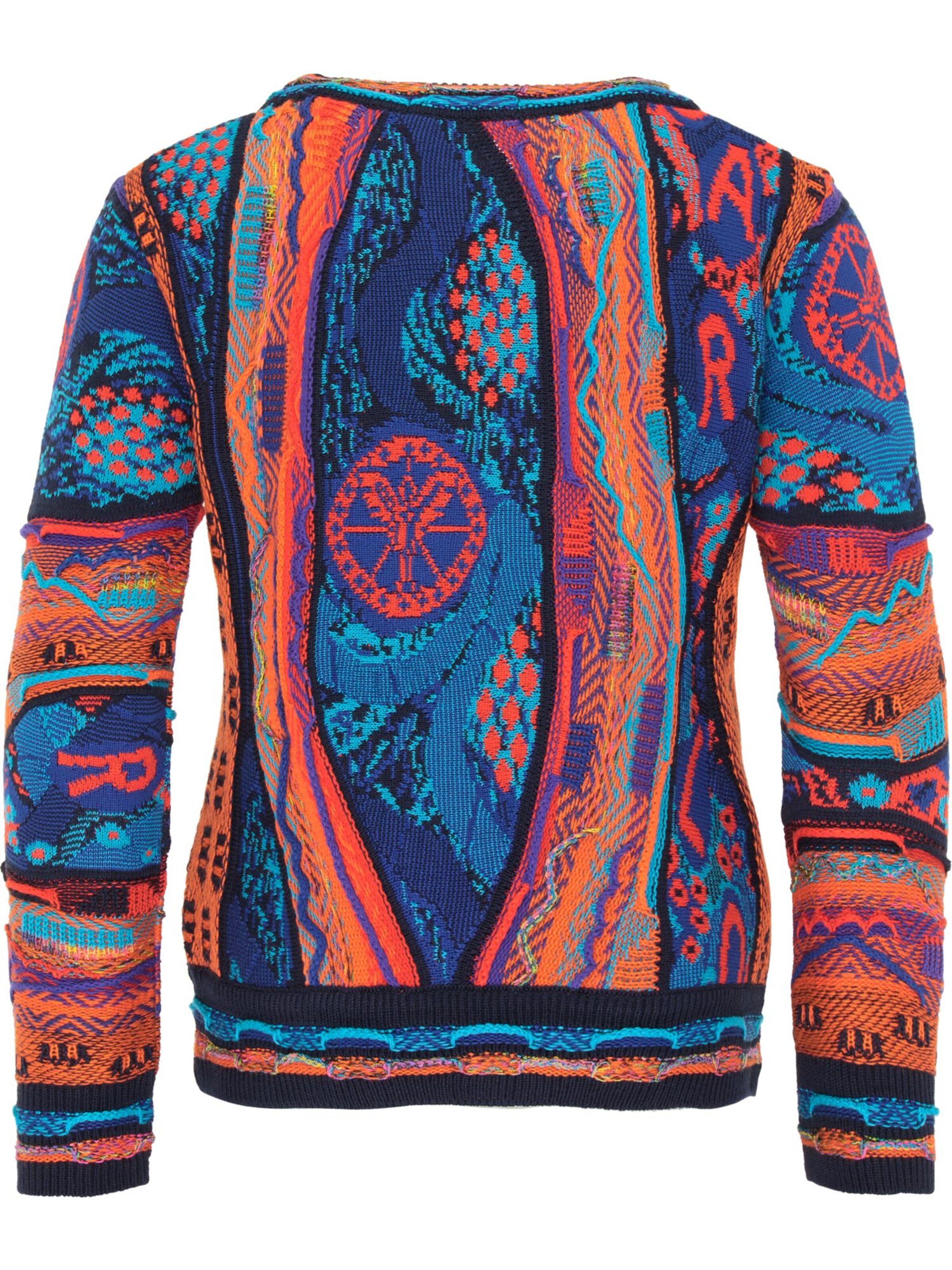 Pull-over ' Coceano ' Carlo Colucci en mélange de couleurs