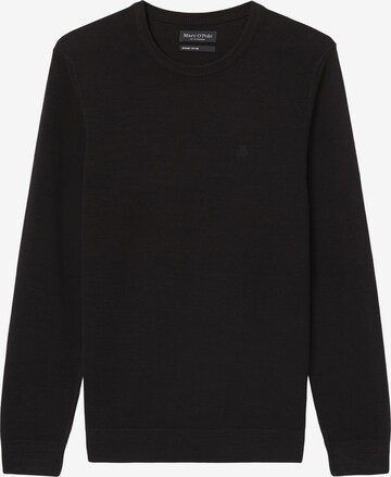 Pull-over Marc O'Polo en noir : devant