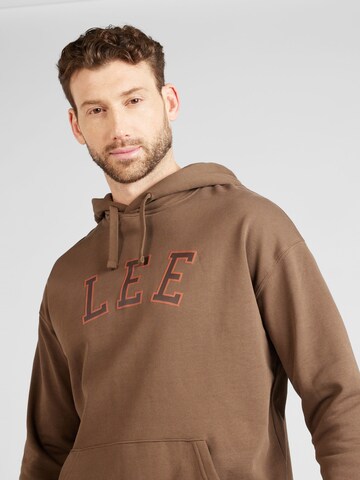 Sweat-shirt Lee en marron