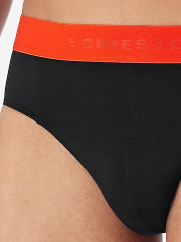 SCHIESSER Slip '95/5 Cotton' in Zwart
