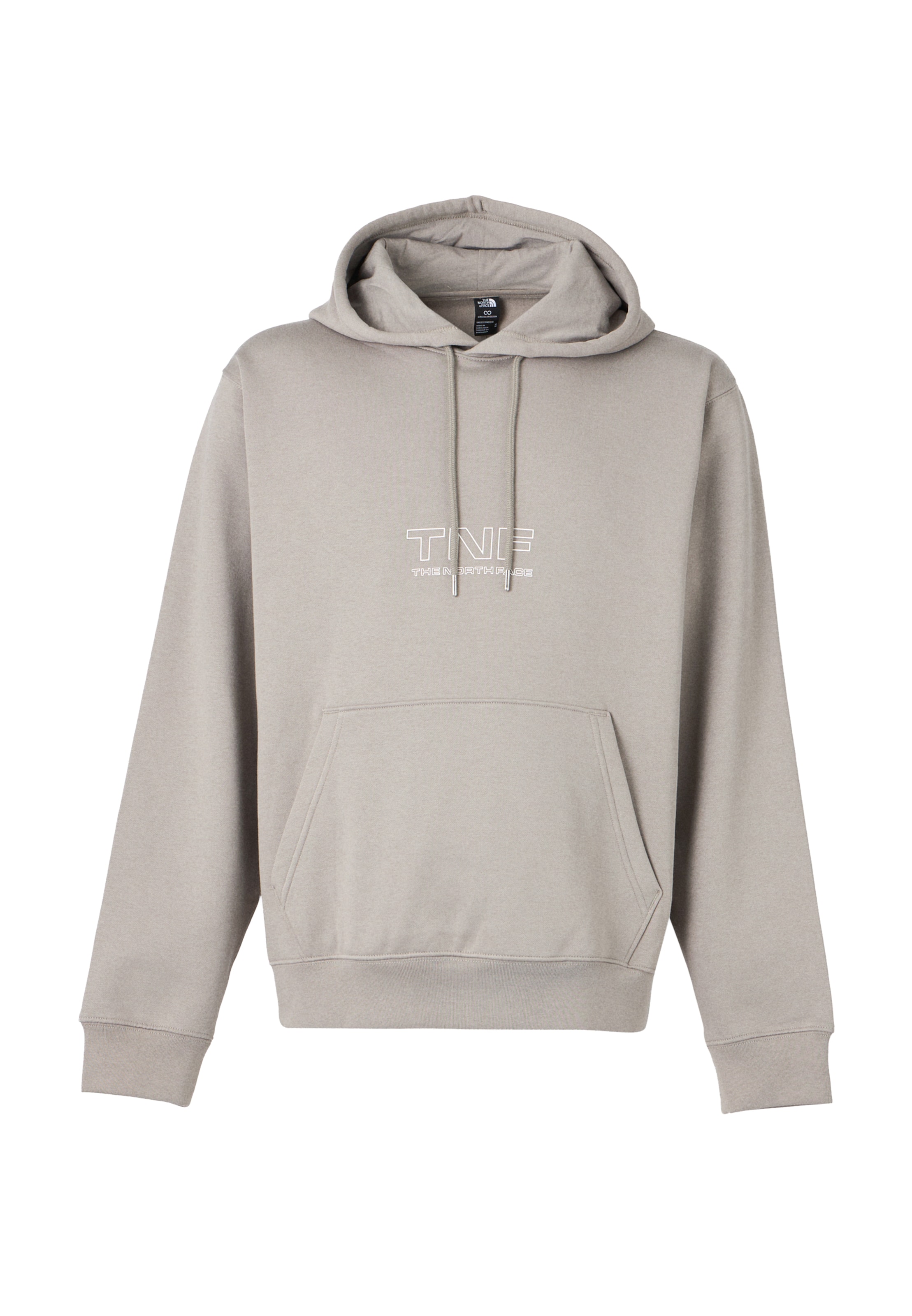 Felpa 'ZUMU 2.0' di THE NORTH FACE in grigio: frontale