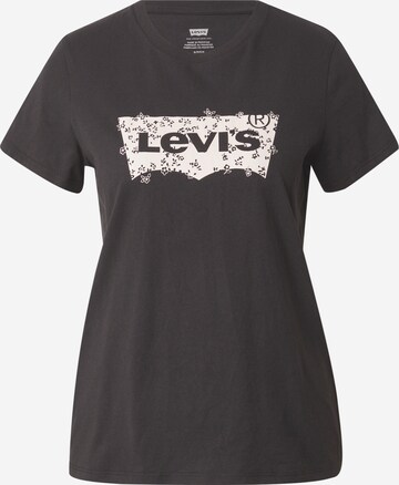 LEVI'S ® Majica 'The Perfect Tee' | črna barva: sprednja stran