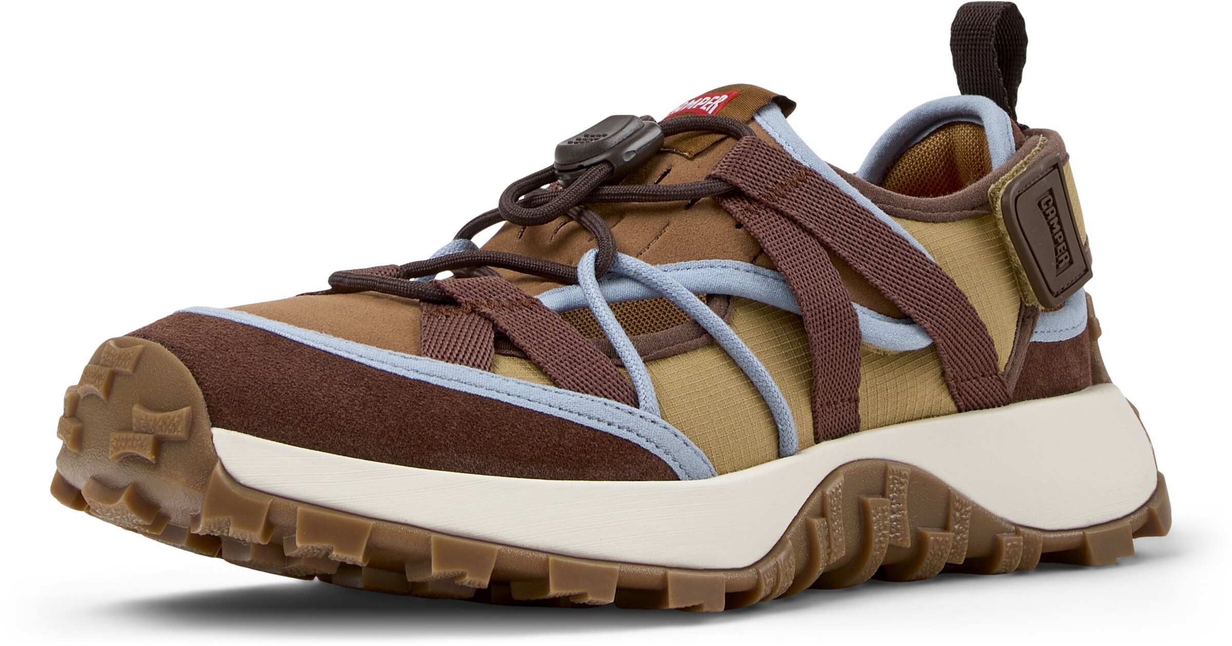 Baskets basses ' Drift Trail ' CAMPER en marron : devant