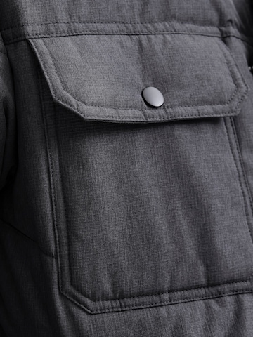 JACK & JONES Зимно яке 'JJMORGAN' в сиво