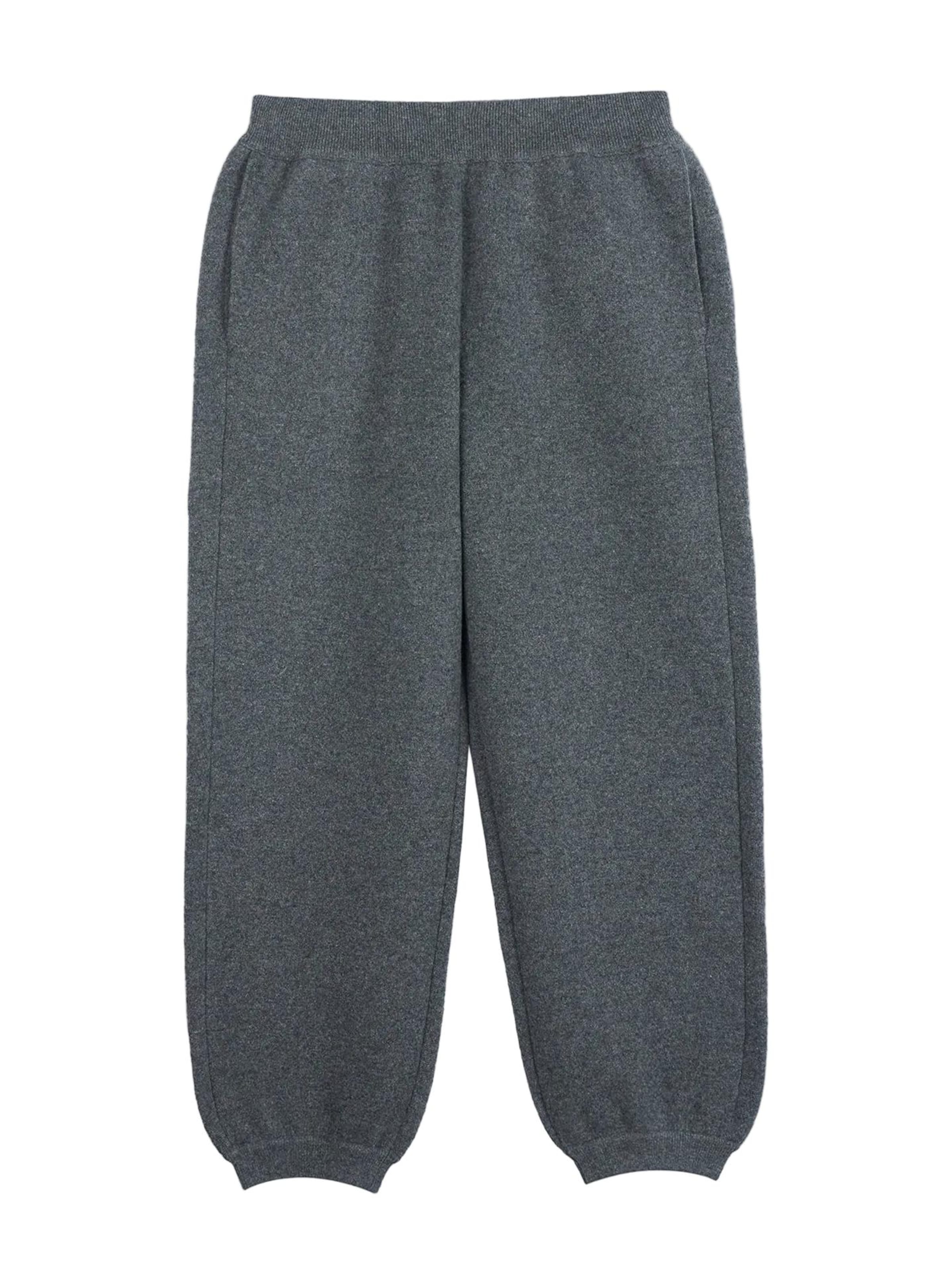 GOBI Cashmere Regular Hose 'Women's Cashmere Sweatpants'‌‌‌ in Grau: Vorderseite