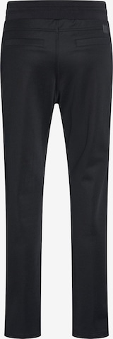 Coupe slim Pantalon à plis 'Black Rhythm Happening' 4funkyflavours en noir