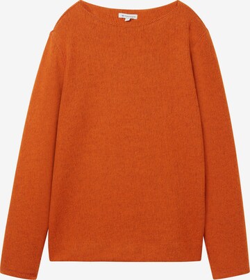 Pull-over TOM TAILOR en orange : devant