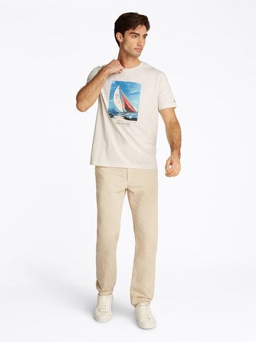 TOMMY HILFIGER Μπλουζάκι σε μπεζ