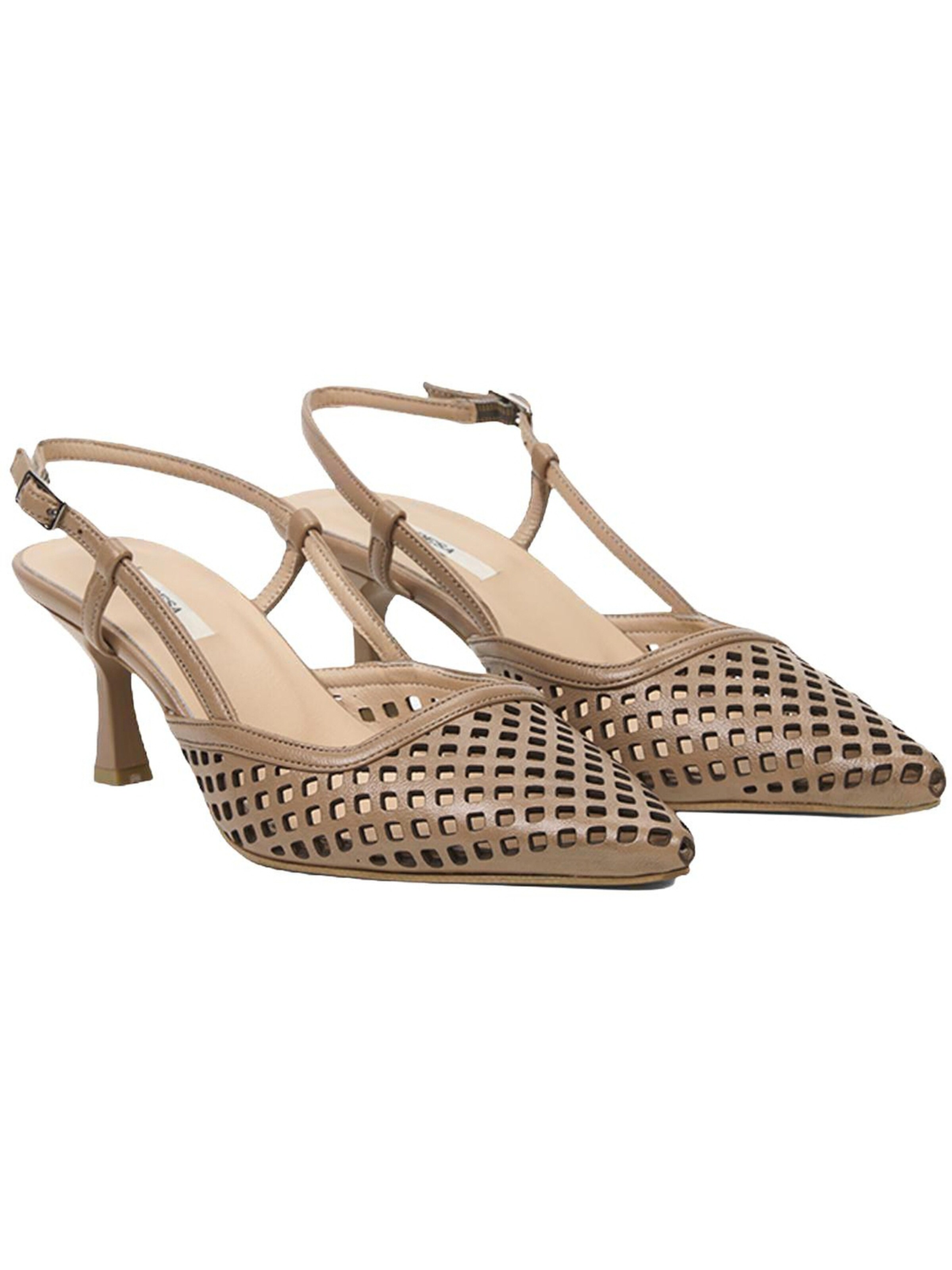 Desa Slingpumps 'Pumps'‌‌‌ in Braun: Vorderseite