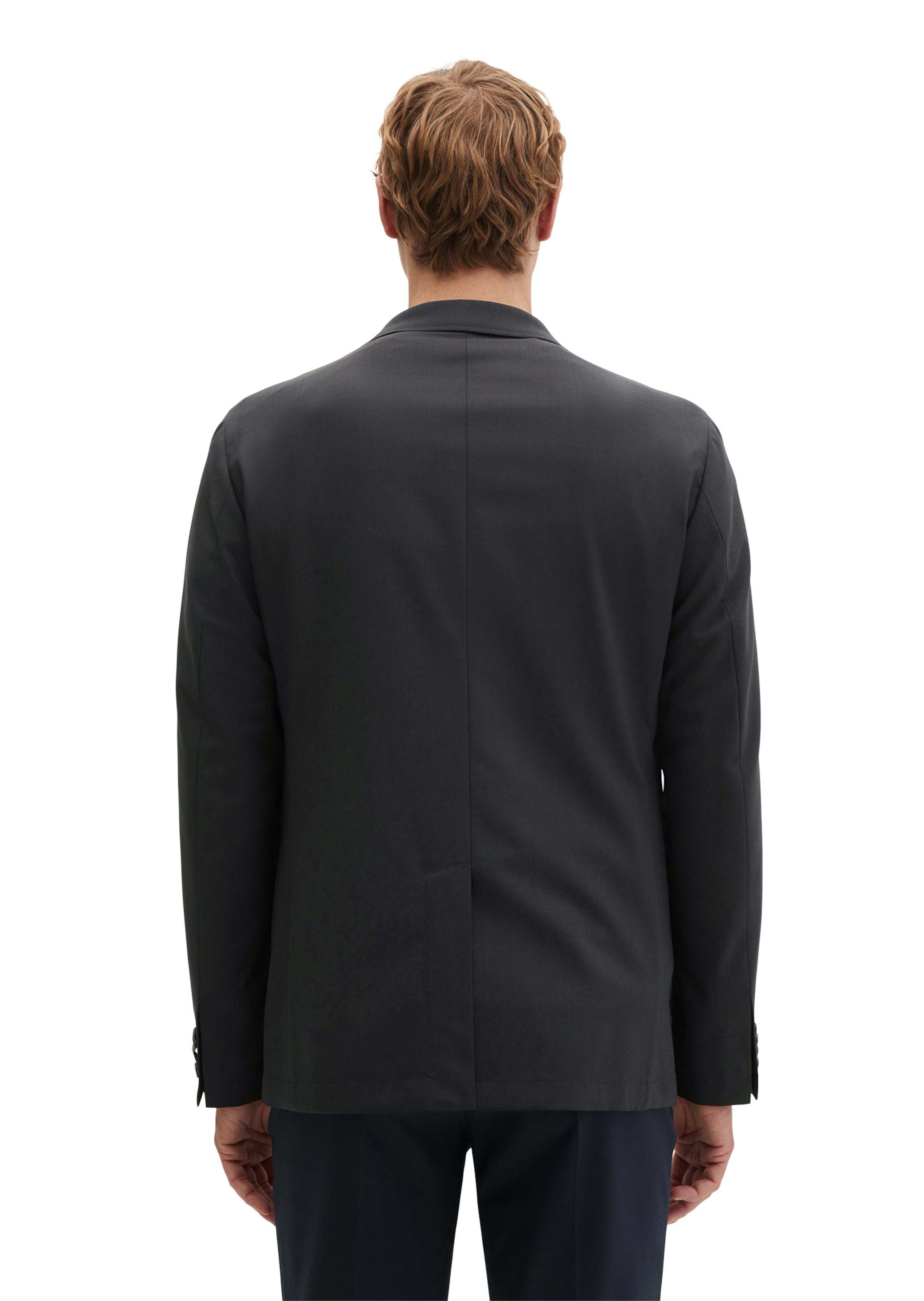 Marc O'Polo Regular fit Blazer 'Travel Collection' in Blue