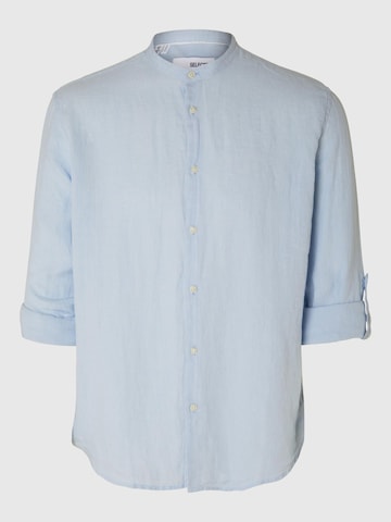 SELECTED HOMME Regular fit Button Up Shirt in Blue