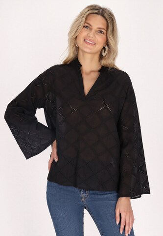 usha FESTIVAL - Blusa en negro: frente