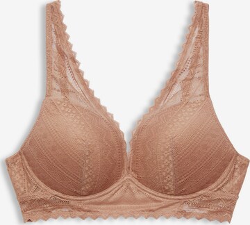 ESPRIT Bralette Bra in Beige: front