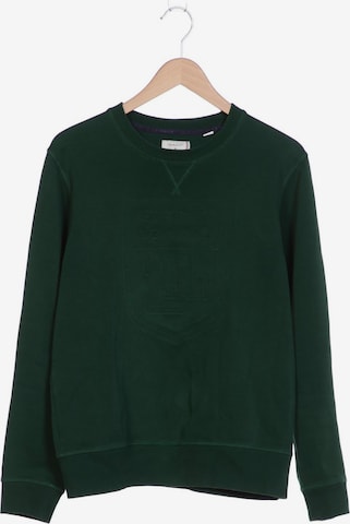 GANT Sweatshirt & Zip-Up Hoodie in M in Green: front