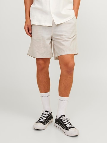 JACK & JONES Loosefit Hose 'JAIDEN' in Beige: predná strana