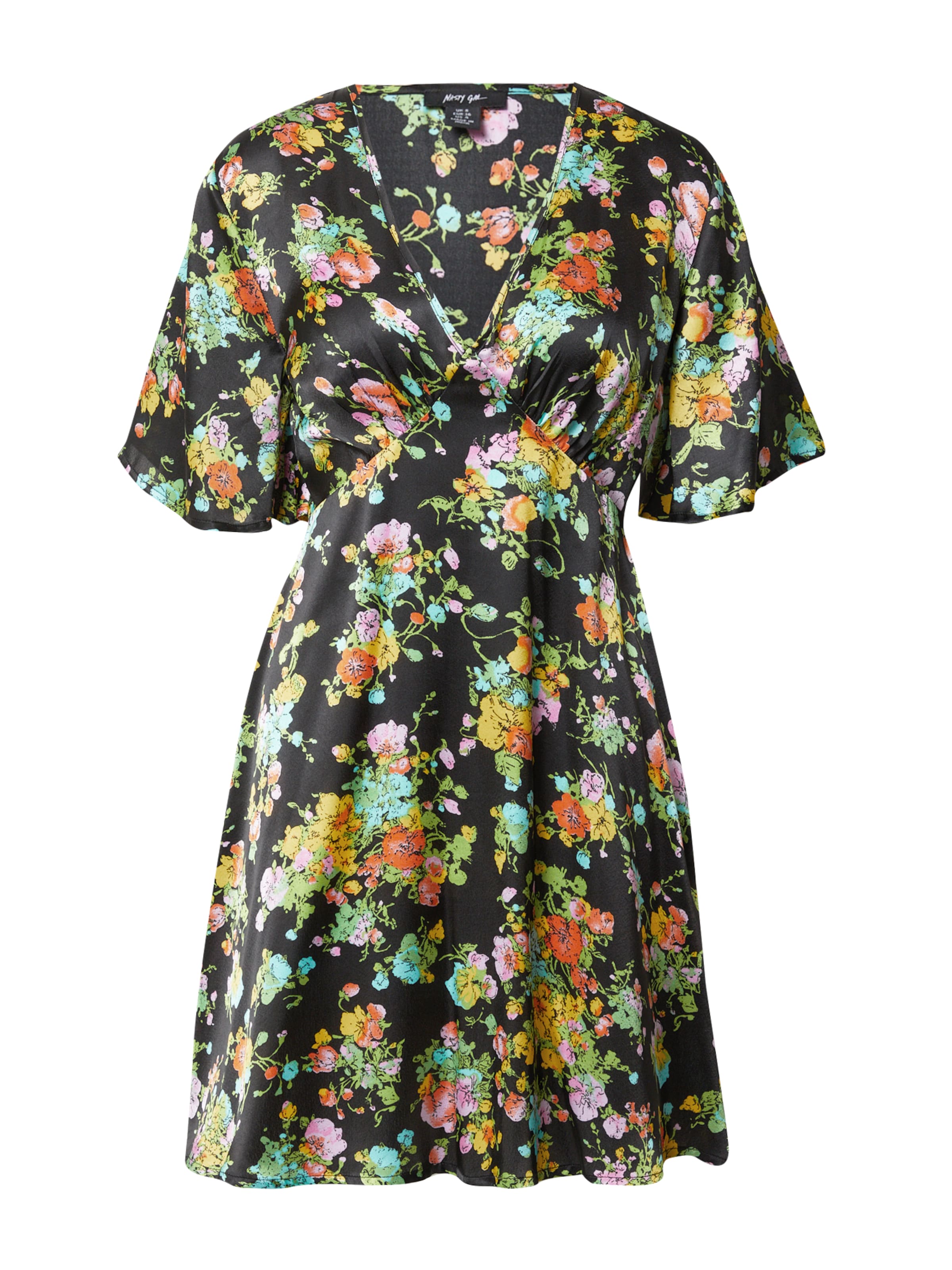 Abito estivo Nasty Gal di colore giallo / verde chiaro / arancione / nero, Visualizzazione prodotti