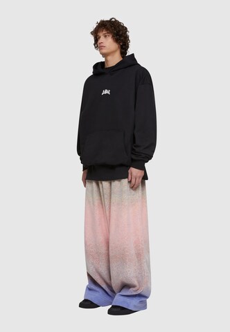 Felpa 'Beautiful Chaos Pink' di Lost Youth in nero