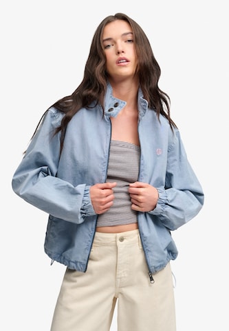 Veste mi-saison 'Harrington' Superdry & Co en bleu : devant