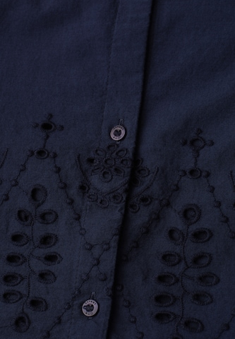 STREET ONE Bluse in Blau