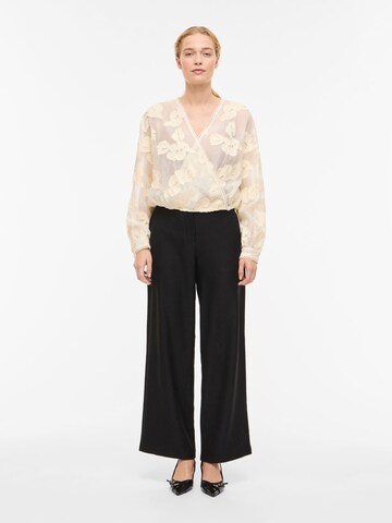 VILA Blouse 'VIEbba' in Beige