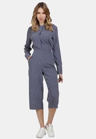 usha BLUE LABEL Loose fit Pants in Blue