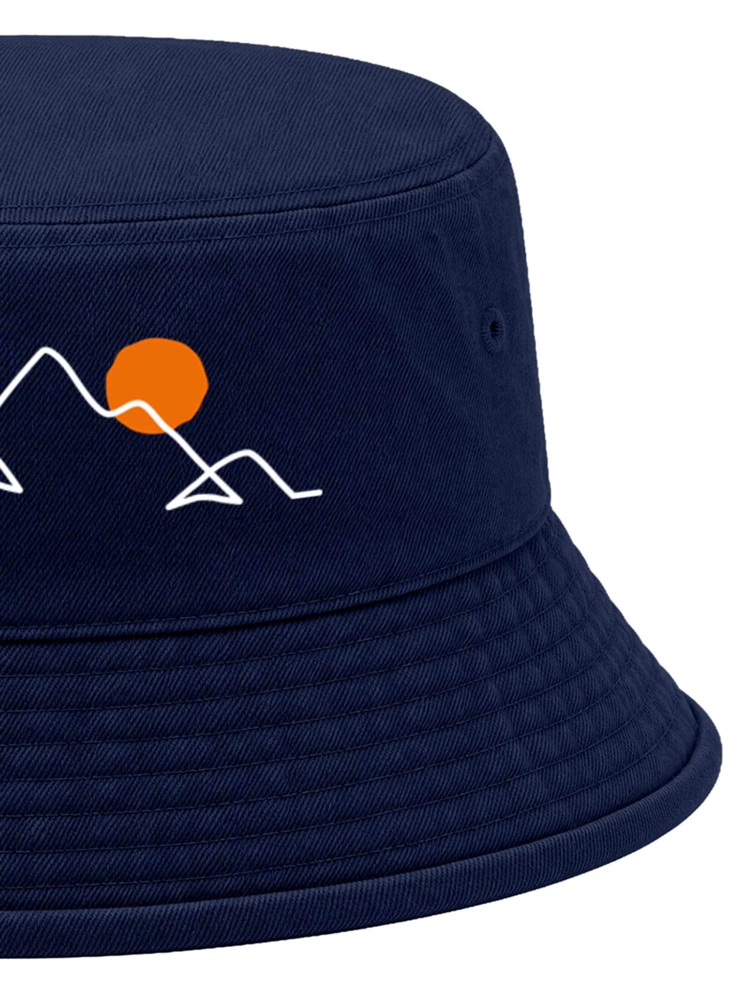 Neverless Hat 'Berg Linie' in Blue