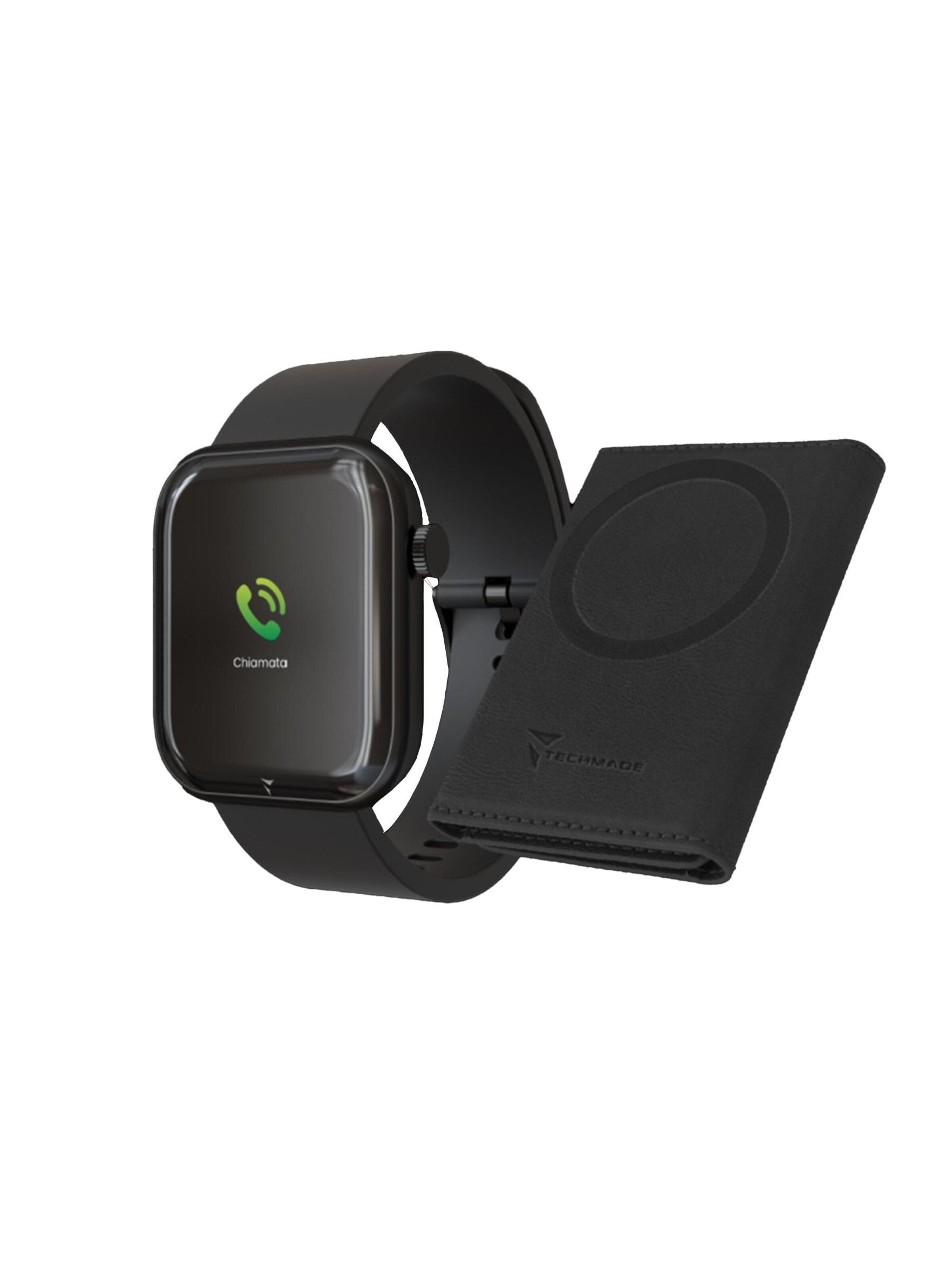 Techmade Digital Watch in Black