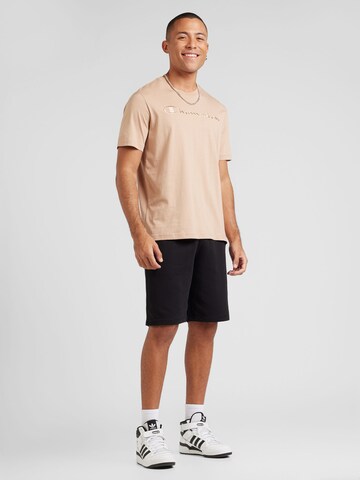 Champion Authentic Athletic Apparel Μπλουζάκι σε καφέ