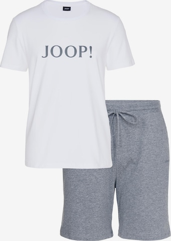 JOOP! Pyjama kurz 'Comfort' in Weiß: Vorderseite