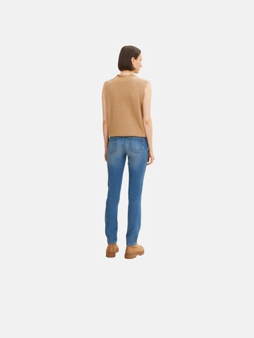 Coupe slim Jean 'Alexa' TOM TAILOR en bleu