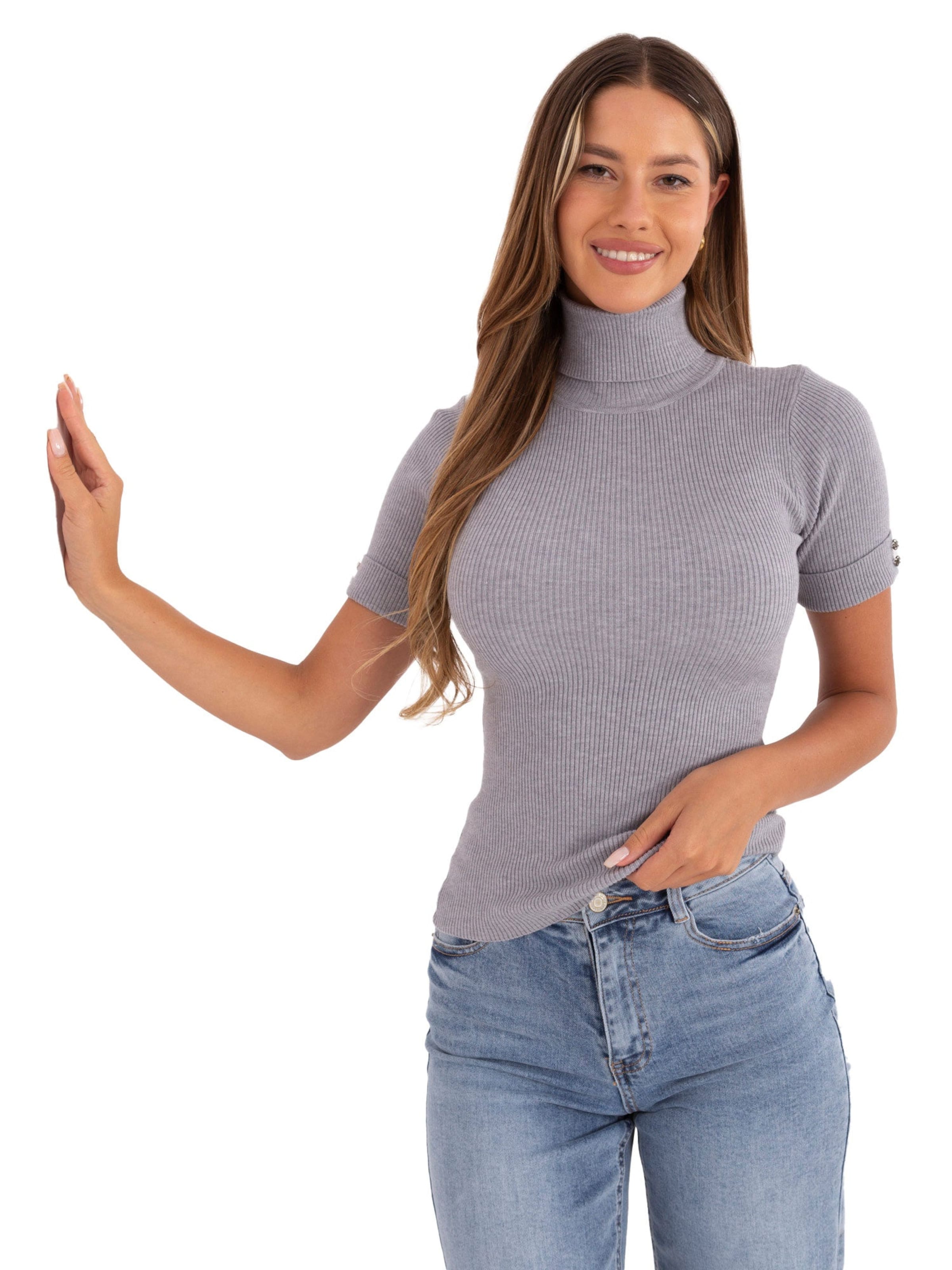 Madnezz House Sticktop 'FG577.47'‌‌ in Grau