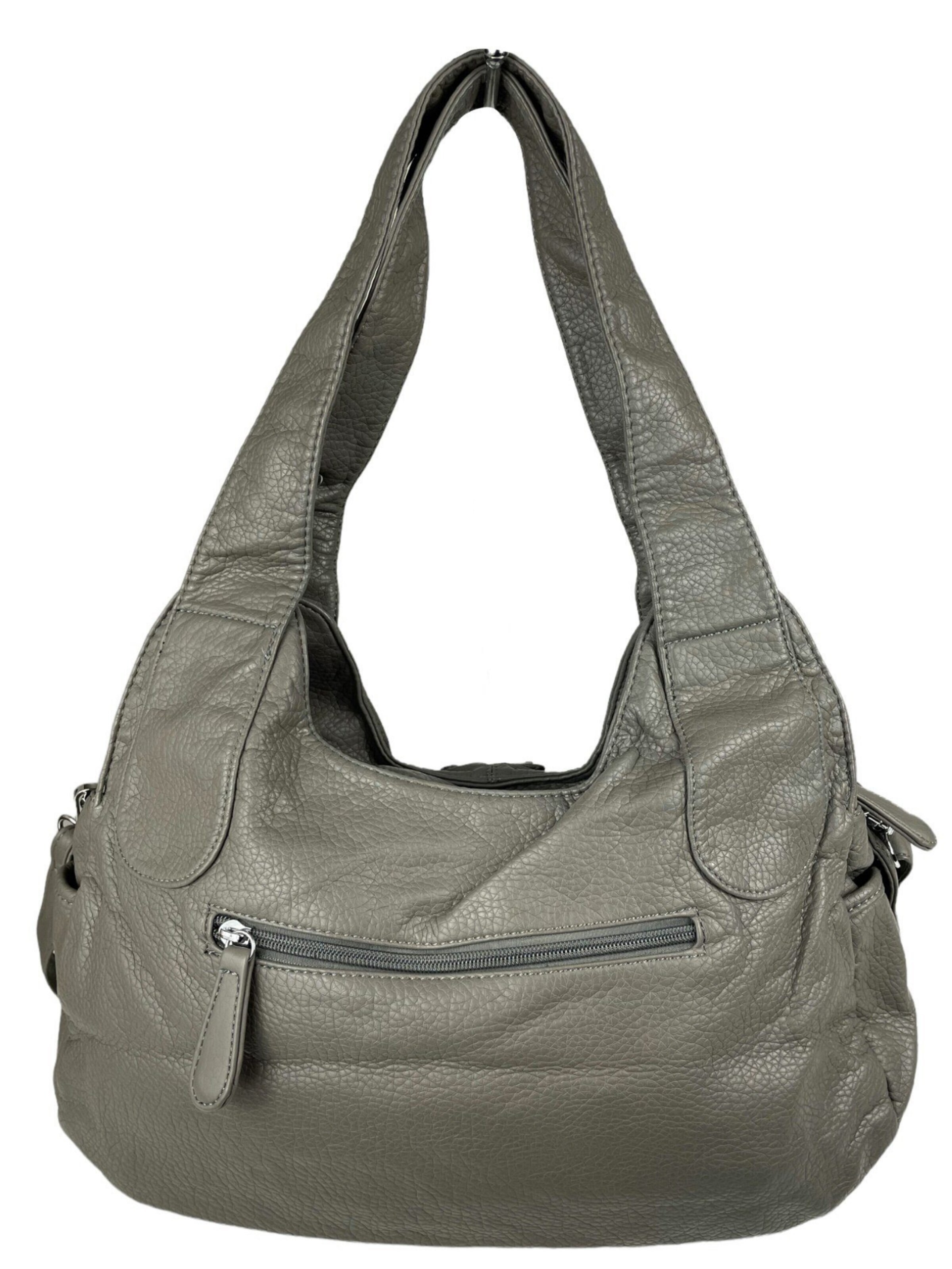 Borsa a mano di Kumixi in grigio