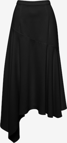 Tussah Skirt 'LORIE' in Black: front