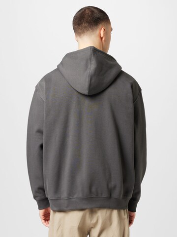 WEEKDAY Sweatjacke in Grau