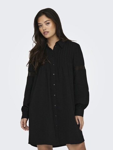 JDY Shirt Dress in Black: front