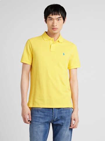 T-Shirt Polo Ralph Lauren en jaune : devant