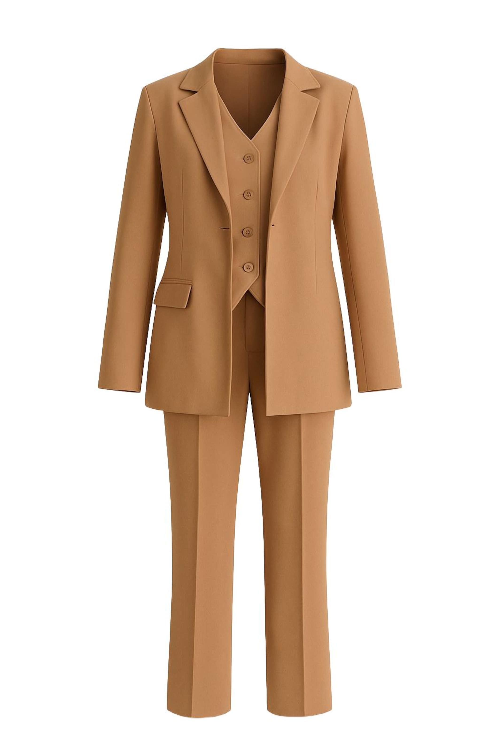 MODAMIHRAM Set in Braun: Vorderseite