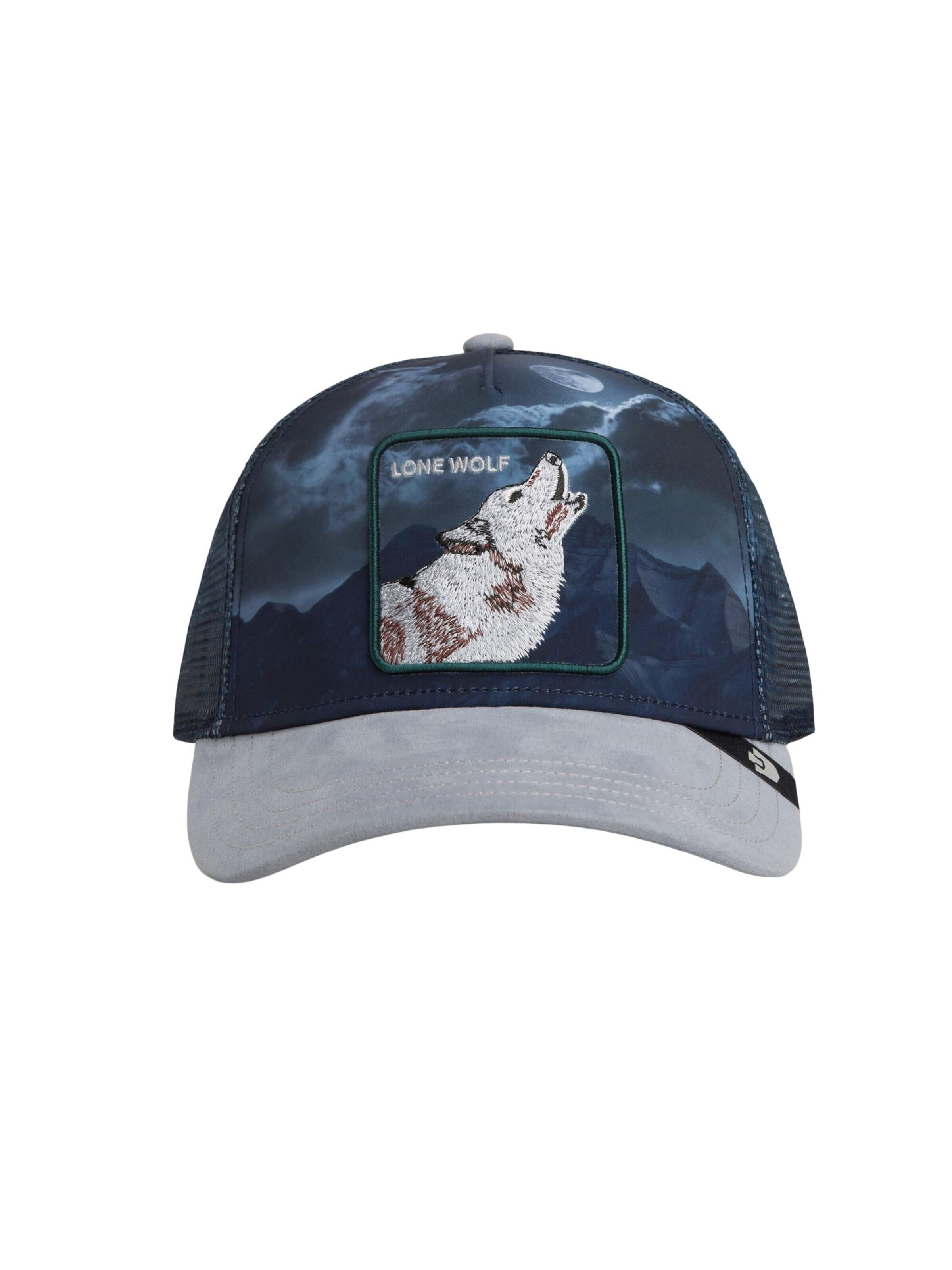 GOORIN Bros. Cap 'Wolf In The Element' in Blue: front