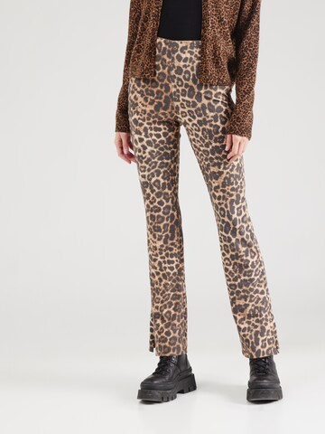 JJXX Flared Hose 'JXNANCY' in Beige: Vorderseite