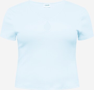 T-shirt 'MAYA' Noisy May Curve en bleu : devant