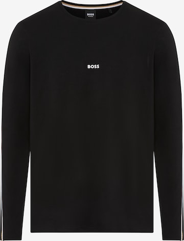 BOSS Shirt 'Unique' in Schwarz: Vorderseite