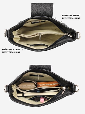 Brise Skuldertaske 'Ellie' i sort