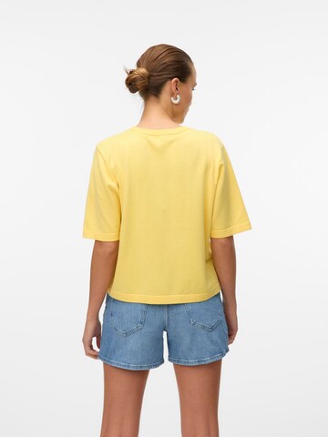 VERO MODA Trui 'VMSilje' in Geel