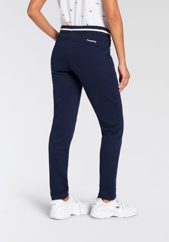 KangaROOS Slimfit Hose in Blau