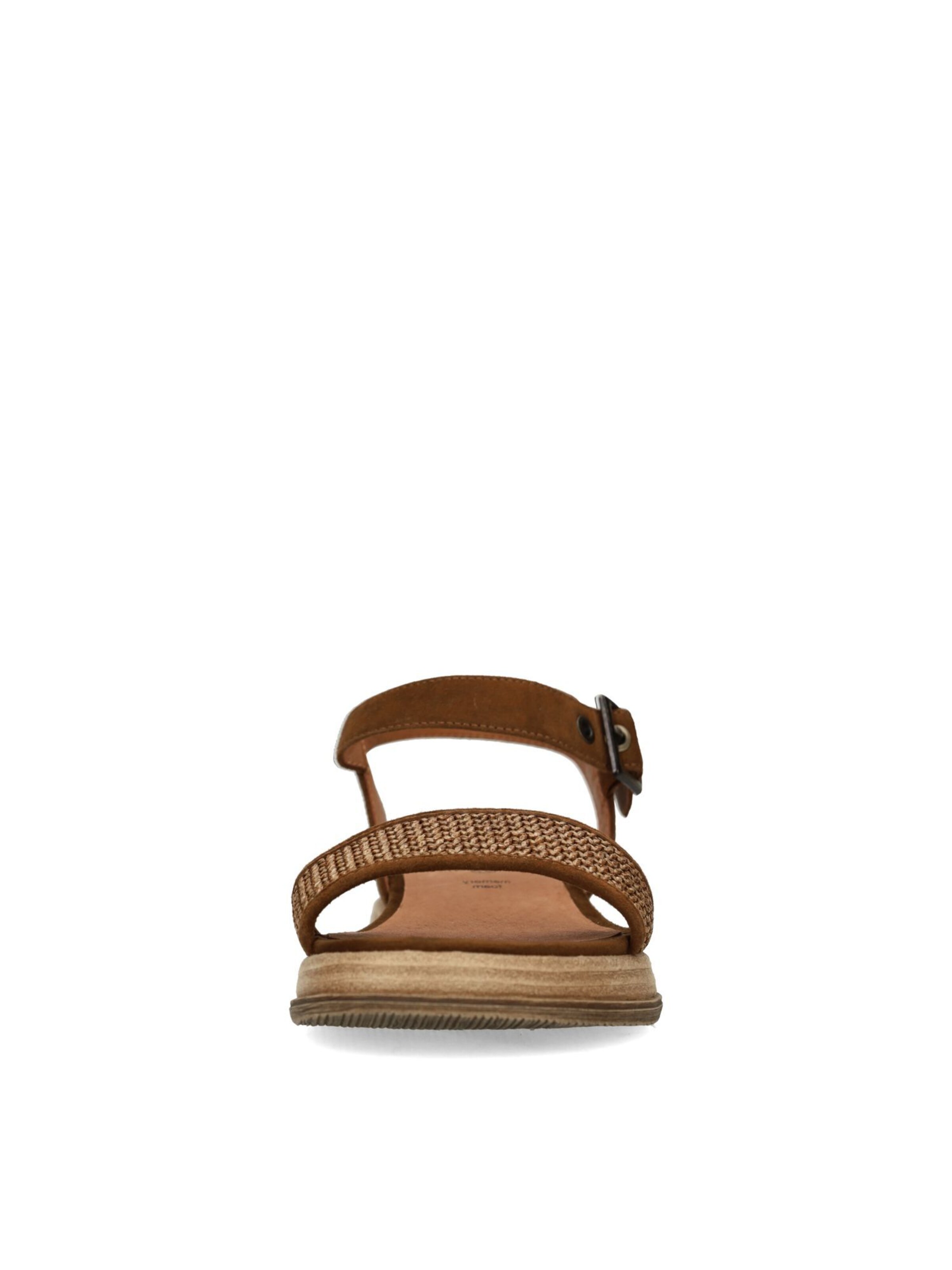 Sandales no stress en marron