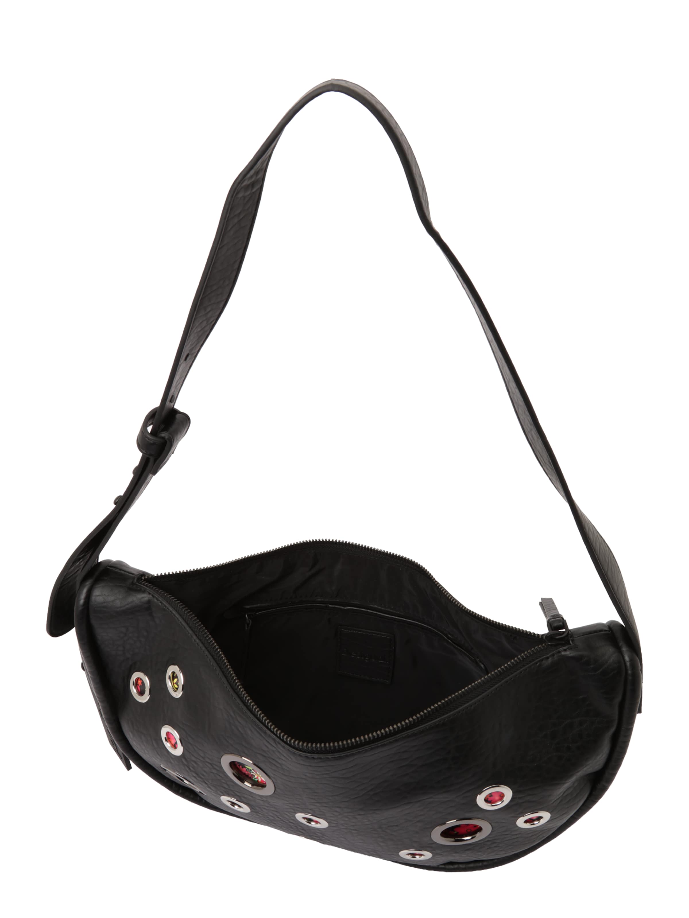 Desigual - Bolso de hombro 'Bols_Titanica Kuwait' en negro