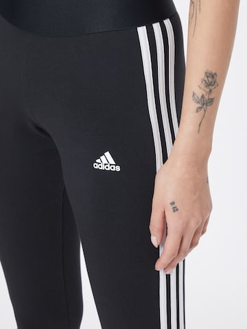 ADIDAS SPORTSWEAR Skinny Workout Pants 'Essentials' in Black