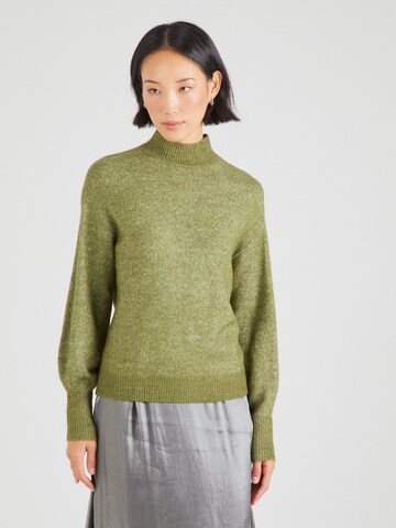 VERO MODA Pulóver - zöld: elől