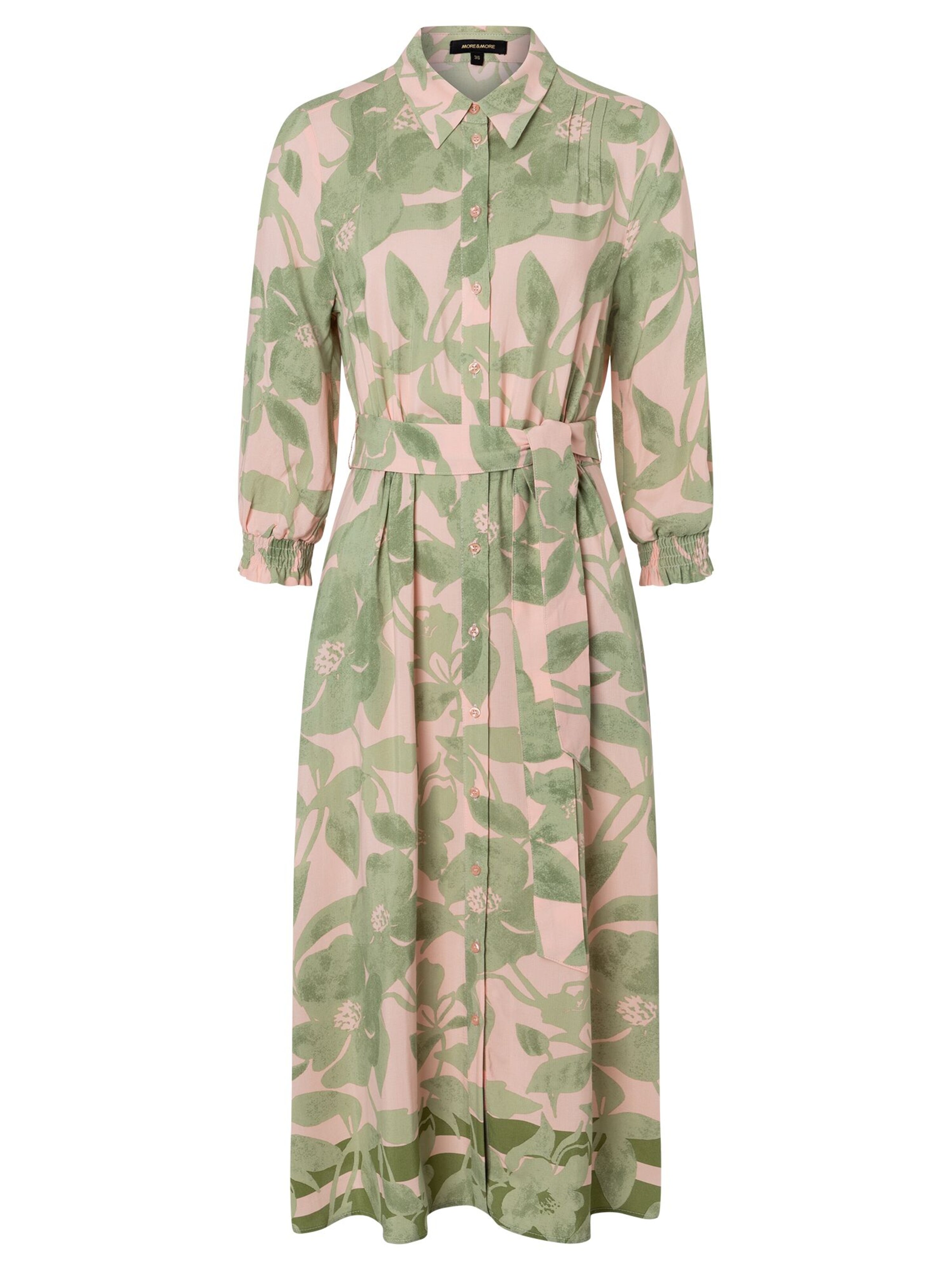 MORE & MORE Shirt Dress in Pink: front
