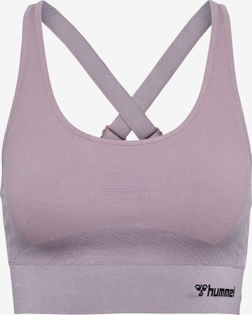 Hummel Sports Top in Pink: front